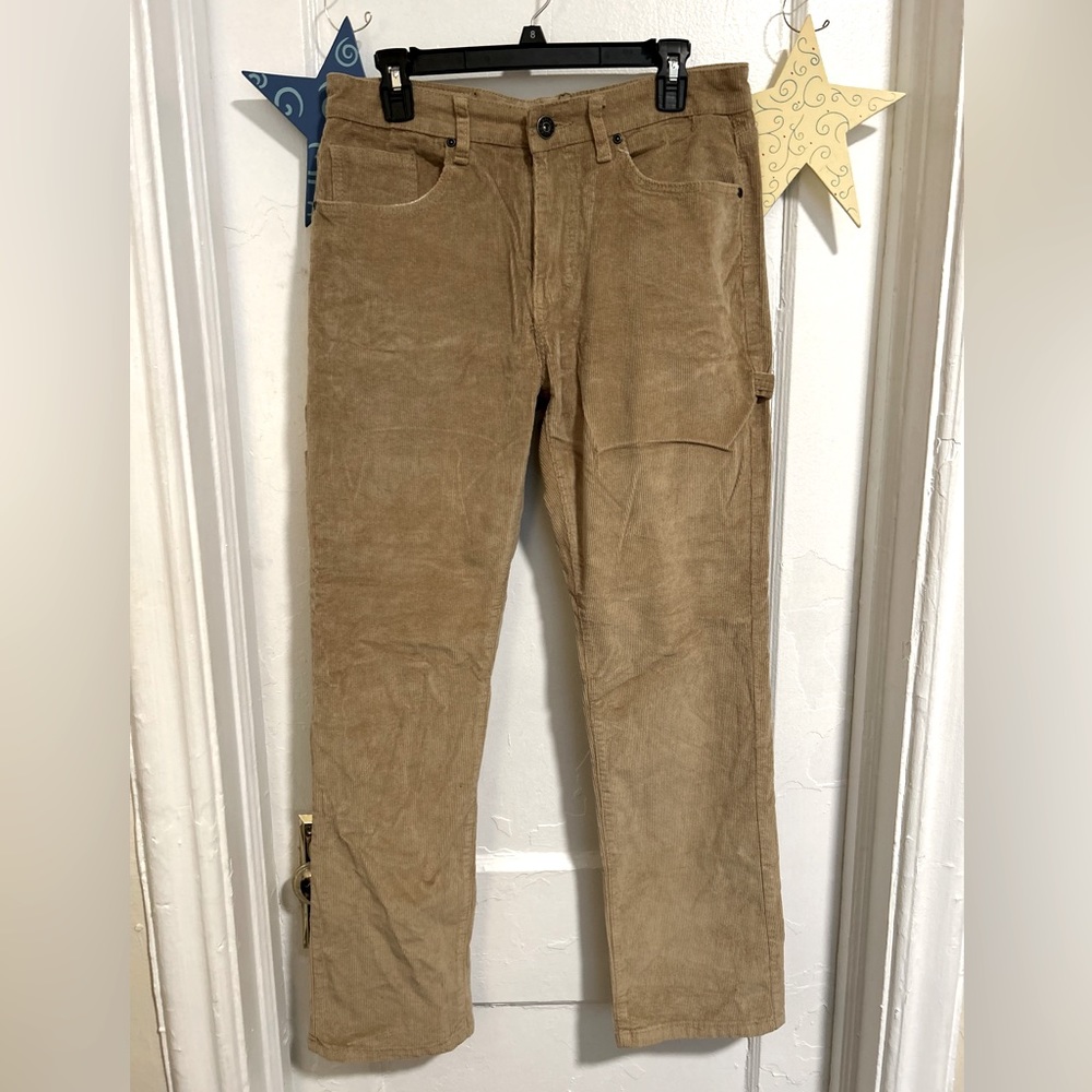 Waimea men’s tan corduroy pants size 32x32, VGC